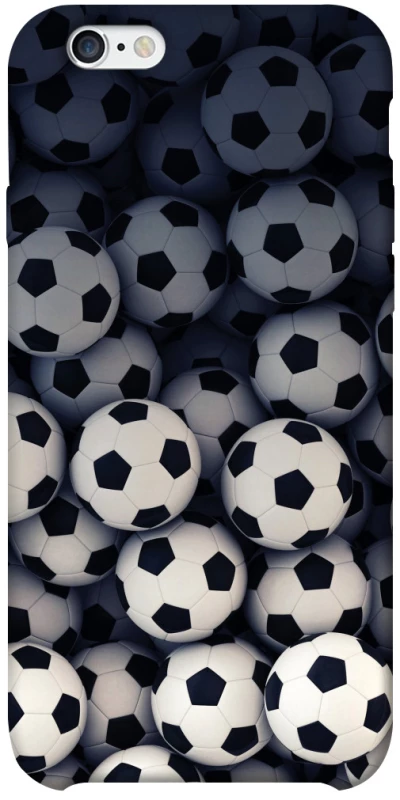 Чохол на Apple iPhone 6/6s plus (5.5") Футбольні м'ячи фото 1 з 1