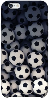 Чехол на Apple iPhone 6/6s plus (5.5") Футбольные мячи фото 1 из 1