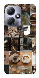 Чохол на Infinix Hot 30i Coffee collage ver.3 фото 1 з 1