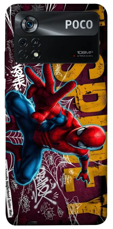 Чохол на Xiaomi Poco X4 Pro 5G Spider Man ver.3 фото 1 з 1