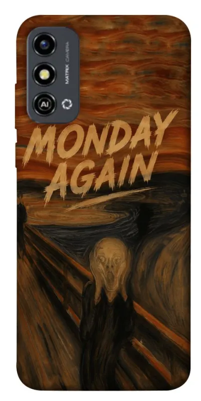 Чехол на ZTE Blade A53 Monday Again фото 1 из 1