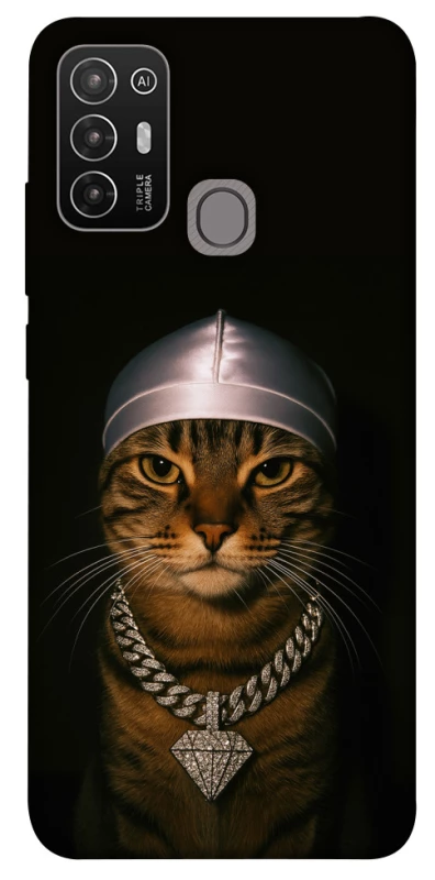 Чохол на ZTE Blade A52 Cat in Bling фото 1 з 1