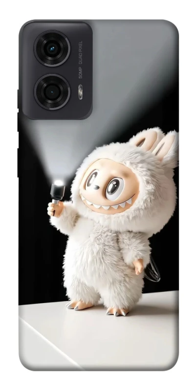 Чохол на Motorola Moto G24 Labubu with flashlight ver.2 фото 1 з 1