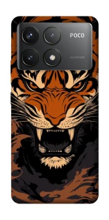 Чехол на Xiaomi Poco F6 Pro cool tiger фото 1 из 1