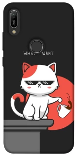 Чохол на Huawei Y6 (2019) I do what i wont фото 1 з 1