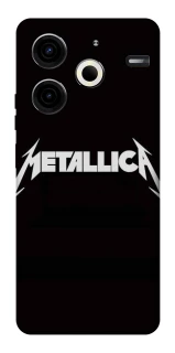 Чехол на TECNO Pova 6 Neo (LI6) Metallica logo фото 1 Чехол на TECNO Pova 6 Neo (LI6) Metallica logo фото 1 из 1