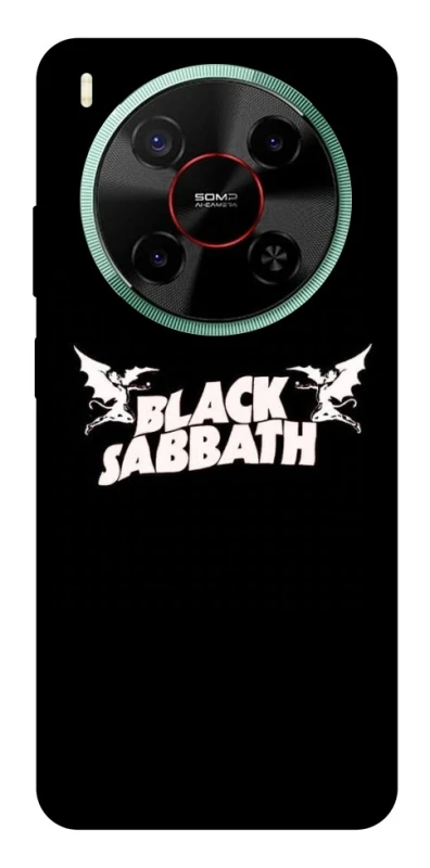 Чохол на ZTE Nubia V70 Max Black Sabbath logo ver.2 фото 1 з 1