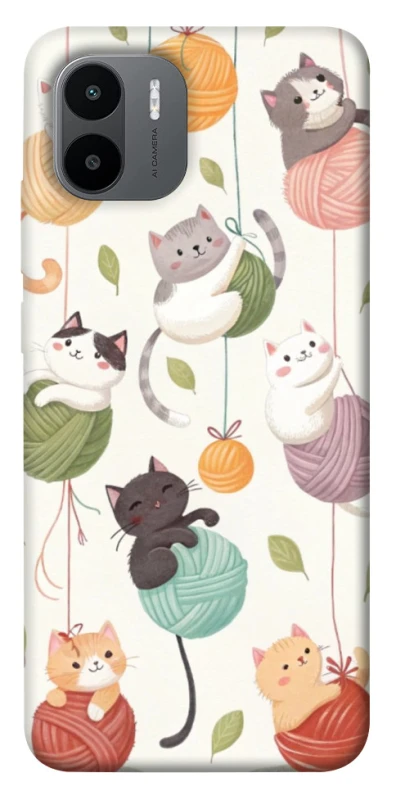 Чехол на Xiaomi Redmi A1 / A2 Funny Kittens фото 1 из 1