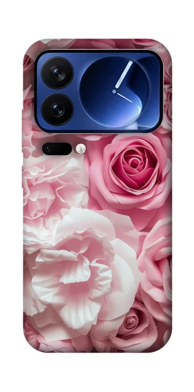 Чехол на Xiaomi 17 Pro Розовые цветы фото 1 из 1