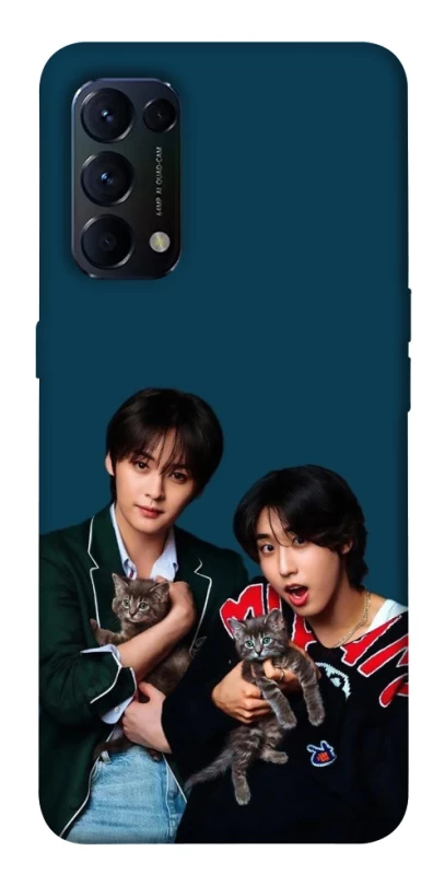 Чохол на Oppo Reno 5 4G Lee Know and Han - Stray Kids фото 1 з 1