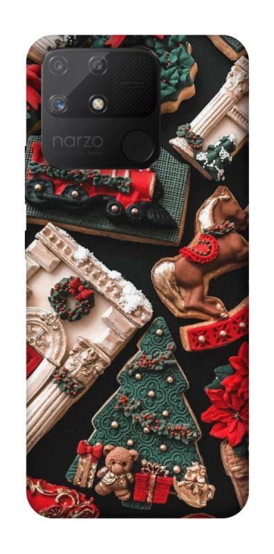 Чохол на Realme Narzo 50A Новорічний v20 фото 1 з 1