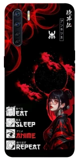 Чехол на Oppo A91 She is Japanese ver.2 фото 1 из 1