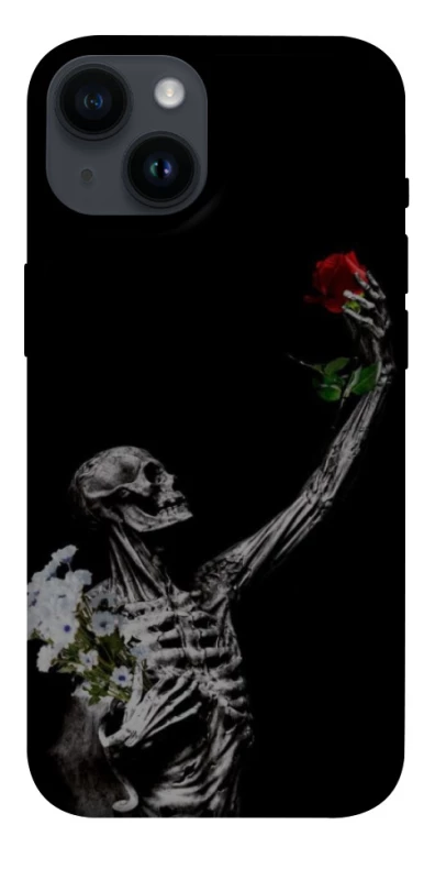 Чехол на Apple iPhone 14 (6.1") Skeleton vs Rose фото 1 из 1