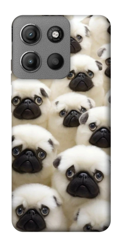 Чехол на Motorola Moto G15 Power Doggy Pug Love фото 1 из 1