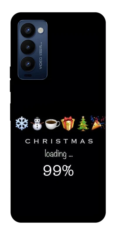 Чехол на TECNO Camon 18 Pro Christmas Loading фото 1 из 1