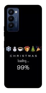 Чехол на TECNO Camon 18 Pro Christmas Loading фото 1 из 1