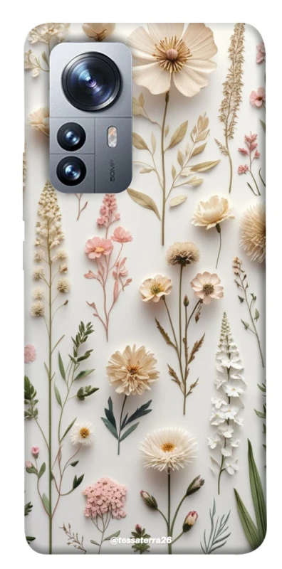 Чохол на Xiaomi 12 / 12X Floral design ver.1 фото 1 з 1