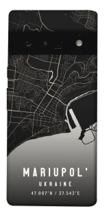 Чохол на Google Pixel 6 Pro Mariupol map фото 1 з 1