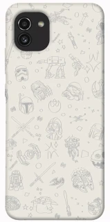 Чехол на Samsung Galaxy A03 Star Wars background ver.1 фото 1 из 1
