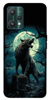 Чехол на Realme 9 Pro Волк под луной фото 1 из 1
