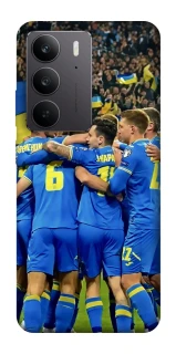 Чехол на Realme C75 Сборная Украины v3 фото 1 из 1