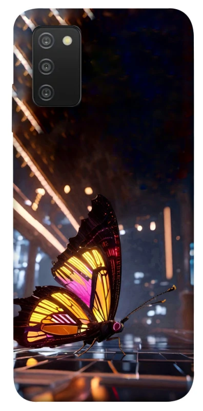 Чохол на Samsung Galaxy A03s Cyber butterfly фото 1 з 1