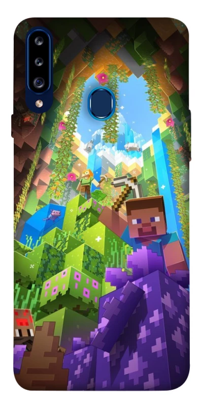 Чохол на Samsung Galaxy A20s Minecraft forever фото 1 з 1