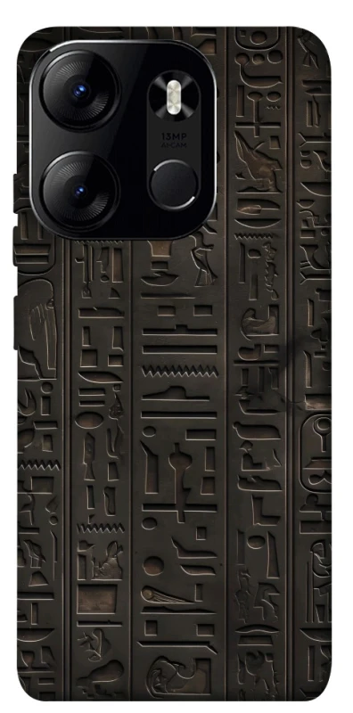 Чехол на Tecno Spark Go 2023 Hieroglyphs фото 1 из 1