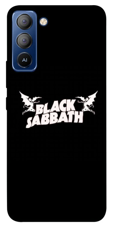 Чехол на TECNO Pop 5 LTE Black Sabbath logo ver.2 фото 1 из 1