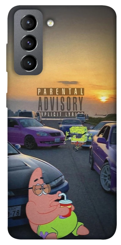 Чохол на Samsung Galaxy S21 FE Патрік на перегонах фото 1 з 1