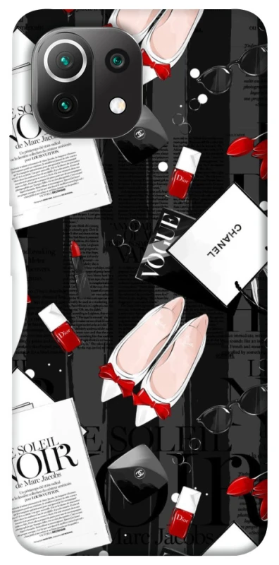 Чехол на Xiaomi Mi 11 Lite Fashion collage ver.4 фото 1 из 1