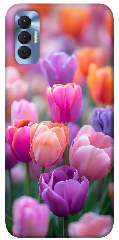 Чохол на TECNO Spark 8P Тюльпанове поле фото 1 з 1