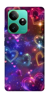 Чохол на Realme GT 7 Drawn hearts фото 1 з 1