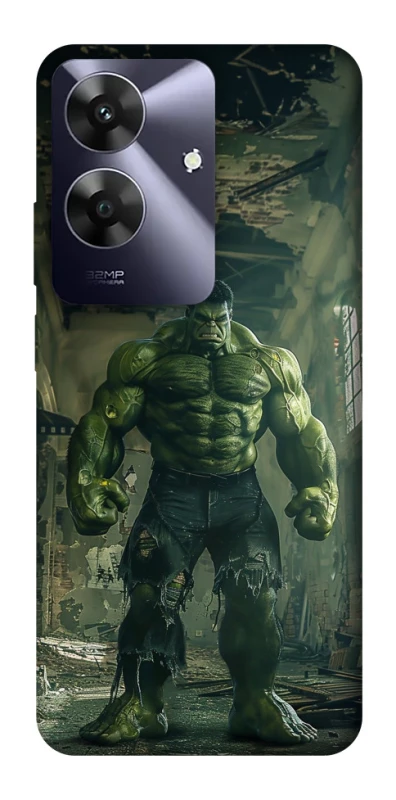 Чохол на Realme Note 60 Angry Hulk фото 1 з 1