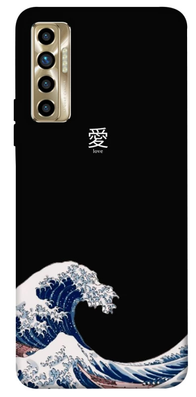 Чехол на TECNO Camon 17P Japa wave фото 1 из 1