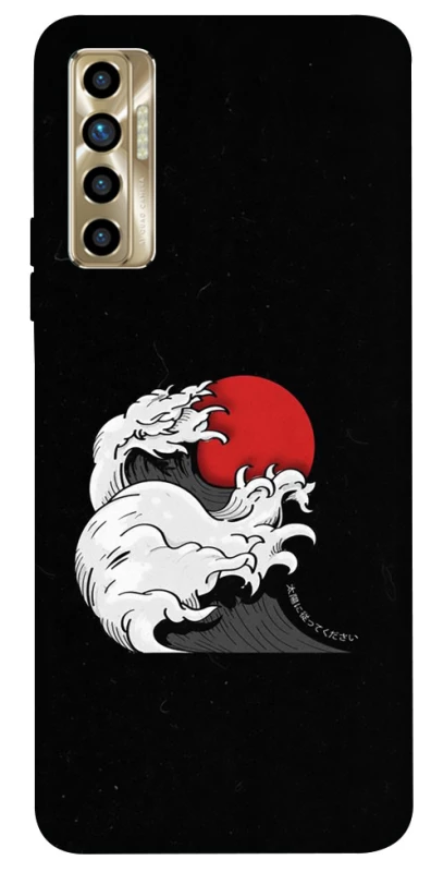 Чохол на TECNO Camon 17P Хвилі Японії v2 фото 1 з 1