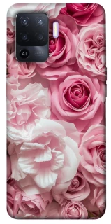 Чехол на Oppo A94 Розовые цветы фото 1 из 1