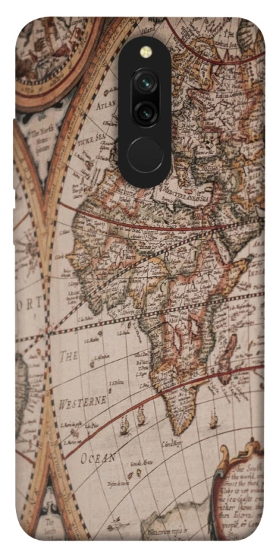 Чехол на Xiaomi Redmi 8 Карта путешествий фото 1 из 1