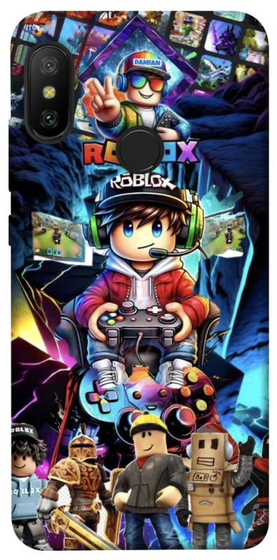 Чохол на Xiaomi Mi A2 Lite / Xiaomi Redmi 6 Pro Roblox collage ver.4 фото 1 з 1