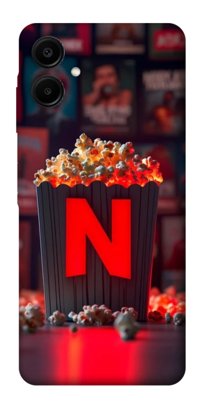 Чохол на Samsung Galaxy A06 Netflix and popcorn фото 1 з 1