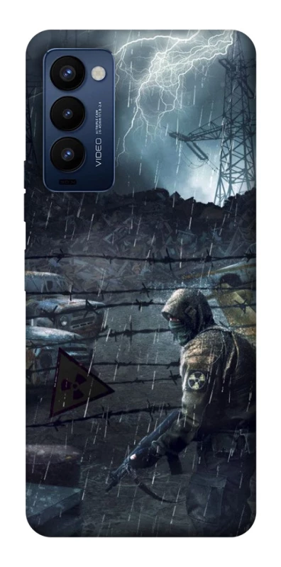 Чохол на TECNO Camon 18 Pro Сталкер v13 фото 1 з 1