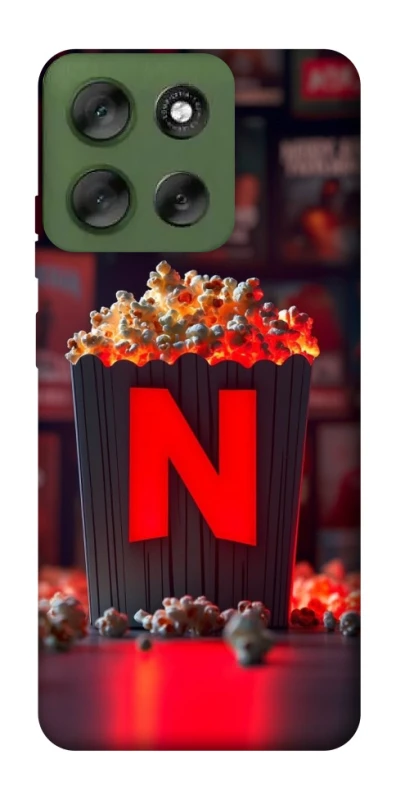 Чехол на Motorola Moto G56 5G Netflix and popcorn фото 1 из 1