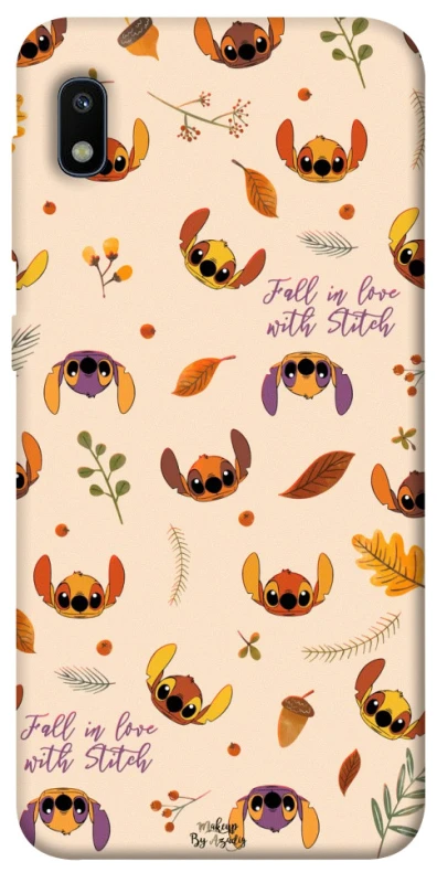 Чохол на Samsung Galaxy A10 (A105F) Fall in love with Stitch фото 1 з 1