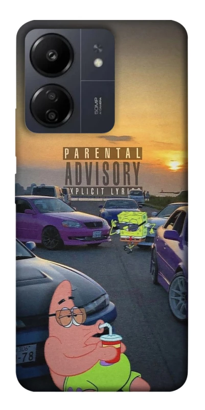 Чохол на Xiaomi Redmi 13C Патрік на перегонах фото 1 з 1