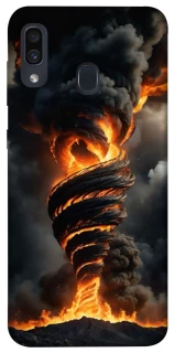 Чехол на Samsung Galaxy A20 / A30 Огненный торнадо фото 1 из 1