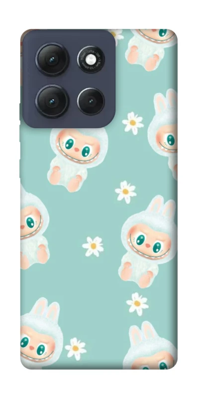 Чохол на Motorola Moto G86 Power Labubu Green фото 1 з 1