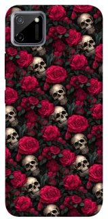 Чохол на Realme C11 Черепа та рози фото 1 з 1