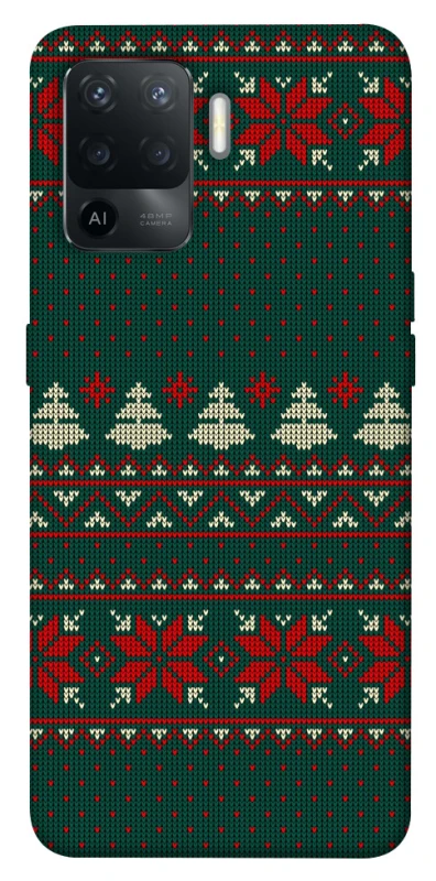 Чохол на Oppo Reno 5 Lite Christmas jumper ver.4 фото 1 з 1