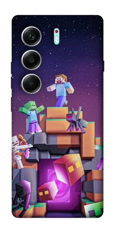 Чохол на Tecno Camon 40 Pro Minecraft aesthetics фото 1 з 1
