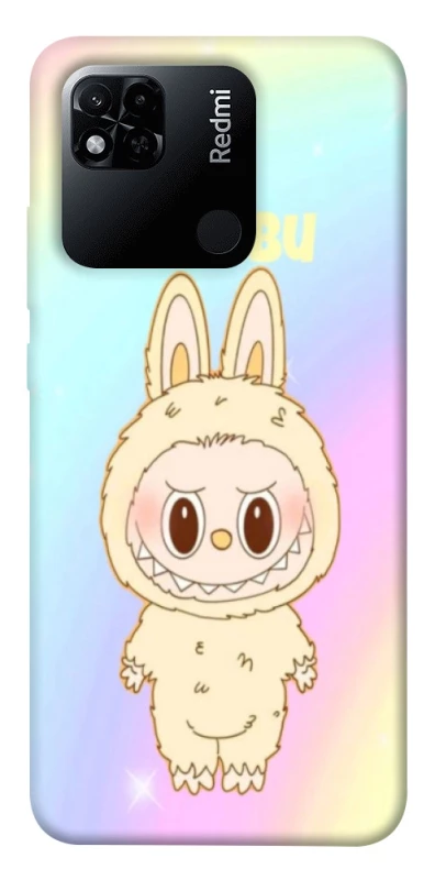 Чохол на Xiaomi Redmi 10A Fluffy Rainbow Labubu фото 1 з 1